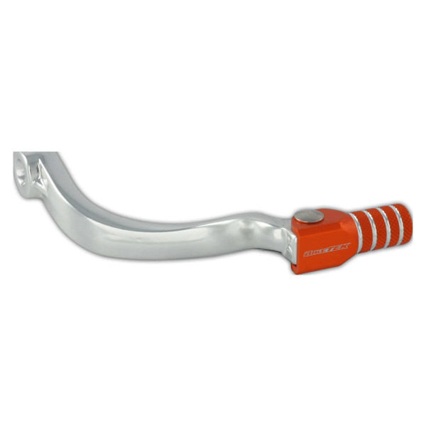 biketek Biketek mx alloy gear lever with orange tip - #m10